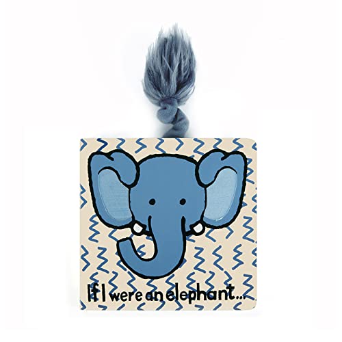 Jellycat Baby Touch and Feel Board Books, If I were an Elephant