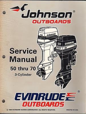 1997 JOHNSON/EVINRUDE OUTBOARD 50 thru 70 3-CYLINDER SERVICE MANUAL (503)