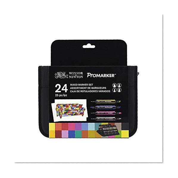 Winsor & Newton Promarker Set de 24 marqueurs assortis