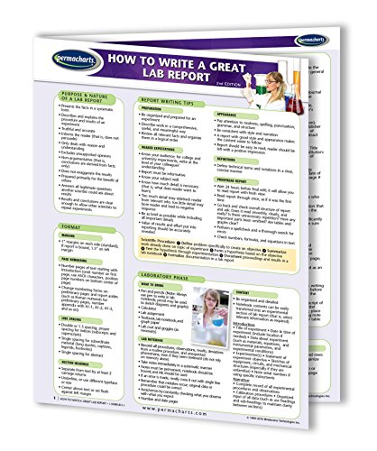 How to Write a Great Lab Report - Quick Reference Guide by Permacharts