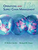 Operations and Supply Chain Management (The Mcgraw-Hill/Irwin Series) by F. Robert Jacobs (2010-03-09)