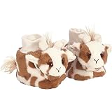 Bearington Baby Patches Plush Stuffed Animal Giraffe Sock Top Slipper Booties