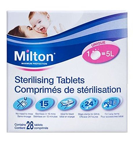 Comprimés Stérilisants Milton - 28 Pack - Lot De 2