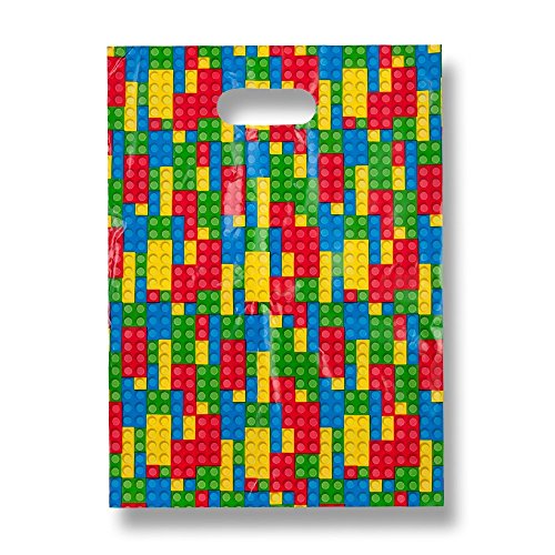 Gift Boutique Building Blocks Treat Bags - 48 Pack