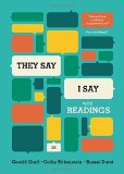 They Say / I Say: The Moves That Matter in Academic Writing with Readings by Gerald Graff (2008-12-17)