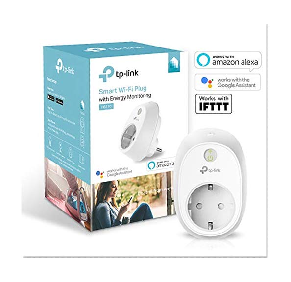 TP-Link HS110 Prise Intelligente Wi-Fi avec Mesure de Consommation (Compatible avec Android, iOS et Alexa)