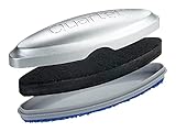 Quartet Glass Dry Erase White Board Eraser, Magnetic, Whiteboard Eraser, Silver (SFEB3)