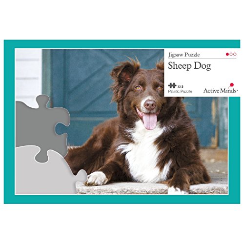 Chien de Berger Puzzle 13 Pièces : Activités Adaptées aux Seniors Atteints de Démence ou d’Alzheimer