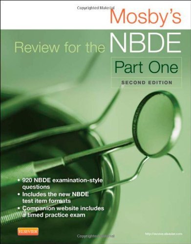 Mosby's Review for the NBDE Part I, 2e by Mosby (2014-06-23)
