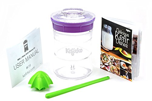 KEFIRKO - Homemade milk and water kefir system, as seen on Kickstarter