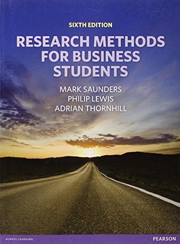Research Methods for Business Students by Mark N.K. Saunders (2012-04-19)