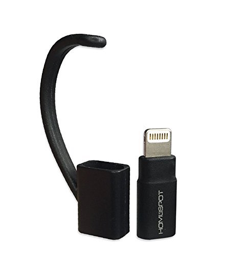 HomeSpot 2-in-1 Micro USB to 8 Pin Connector Adapter Converters