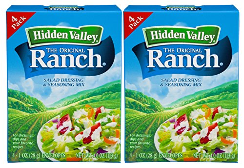 Book Cover Hidden Valley Original Ranch Seasoning and Salad Dressing Mix, Eight 1 Ounce Packets (8 Packets Total)