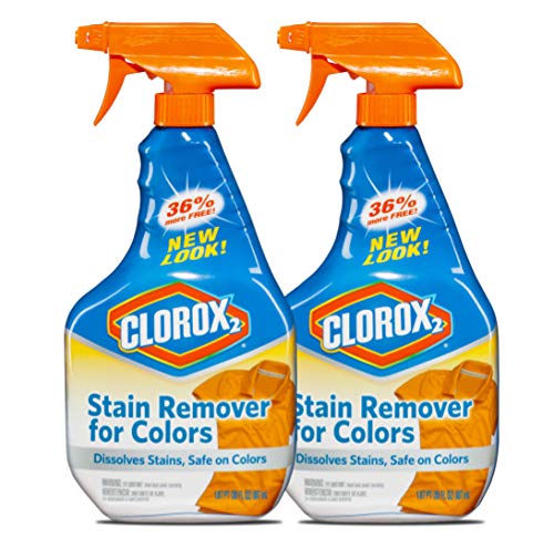 Book Cover Clorox 2 Laundry Stain Remover with Foaming Action, 30 Fluid Ounces (Pack of 2)