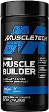 Book Cover Muscle Builder | MuscleTech Muscle Builder | Muscle Building Supplements for Men & Women | Nitric Oxide Booster | Muscle Gainer Workout Supplement | 400mg of Peak ATP for Enhanced Strength, 30 Pills 30.0 Servings (Pack of 1)