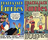 Crackerjack Funnies issues 13 & 14. Features Don Wilslow of the Navy, Red Ryder, Dan Dunn, Boots, Clyde Beatty, Myra Morth, Buck Jones, Freckles, Apple Mar, G-man, Wash Tubbs, Tom Mix, Speed, Bloton,