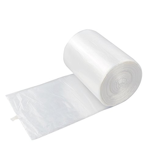 Book Cover Cand 5 Gallon Clear Garbage Bags,110 Counts