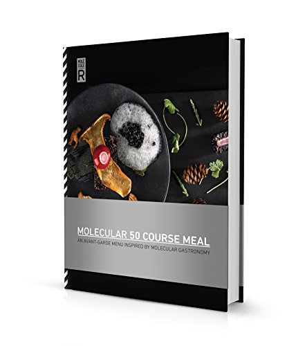 Book Cover Molecule-R Molecular 50 Course Meals, Black and White