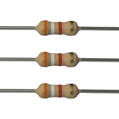 E-Projects 100EP5143K90 3.9k Ohm Resistors, 1/4 W, 5% (Pack of 100)