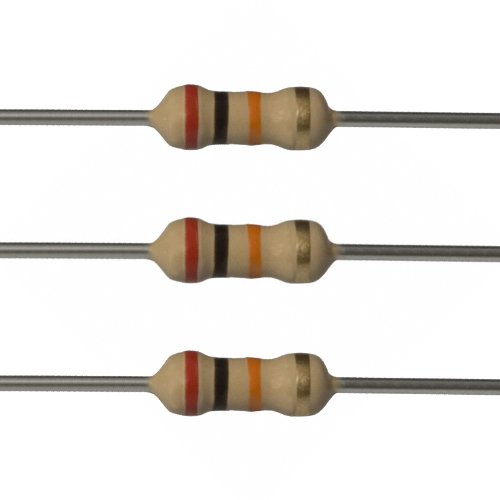 E-Projects 100EP51420K0 20k Ohm Resistors, 1/4 W, 5% (Pack of 100)