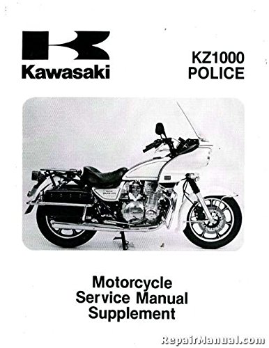 99963-0060-01 1986-2001 Kawasaki KZ1000P5 Police Service Manual Supplement