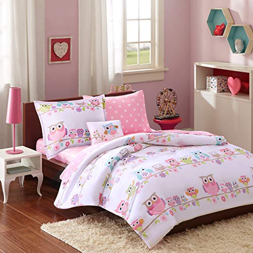 Book Cover Mi-Zone Kids Wise Wendy Complete Bed and Sheet Set Full Pink