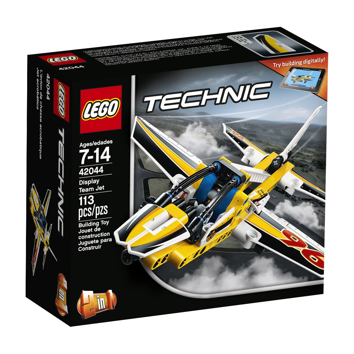 Book Cover LEGO Technic Display Team Jet 42044 Building Kit
