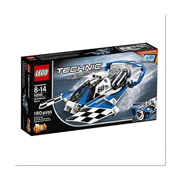 Book Cover LEGO Technic Hydroplane Racer 42045 Advanced Vehicle Set