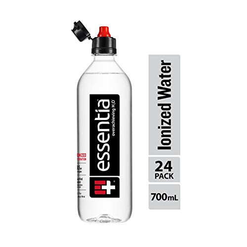 Book Cover Essentia Water; 700-ml Bottle; 24 pack; Ionized Alkaline Water with 9.5 pH or Higher; Purified Drinking Water Infused with Electrolytes for a Clean and Smooth Taste; Consistent Quality; Sports Cap