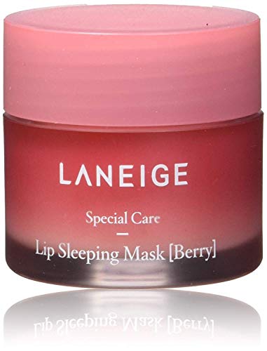 Book Cover LANEIGE Lip Sleeping Berry Mask, Pack, Treatment, Packaging May Vary, 0.705 Oz