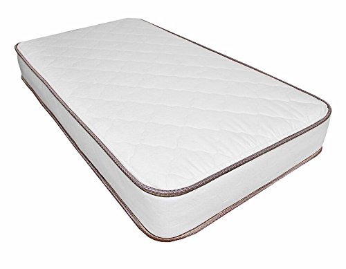 Emily Crib Mattress, GOTS Organic Cotton and Natural Eco-Wool, Two-Sided, Made in USA by My Green Mattress