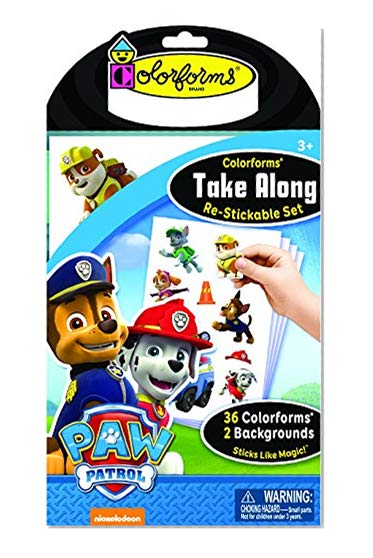 Colorforms Take Along Paw Patrol