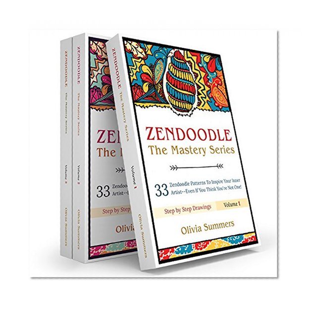 Zendoodle Box Set: 99 Zendoodle Patterns to Inspire Your Inner Artist--Even if You Think You're Not One! (Zendoodle Mastery Series, 3 Books In 1)