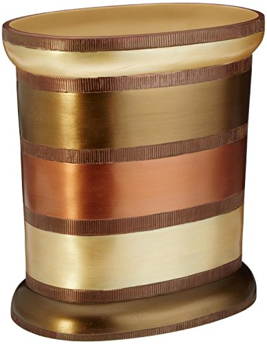 PBP Popular Bath Contempo Spice Bath Collection - Bathroom Waste Basket