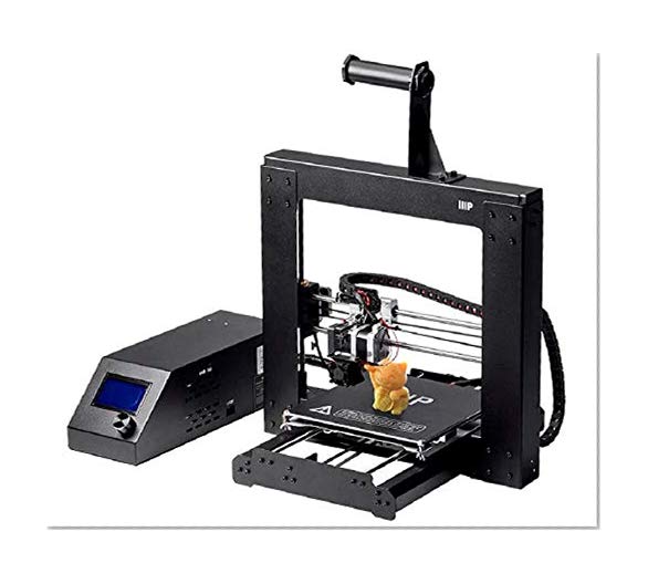 Monoprice Maker Select 3D Printer v2 With Large Heated (200 x 200 x180 mm) Build Plate + Free Sample PLA Filament And MicroSD Card Preloaded With Printable 3D Models.