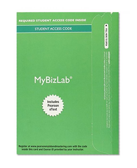 MyBizLab® with Pearson eText -- Instant Access -- for Business Essentials