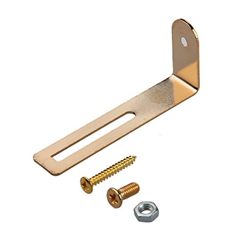 Musiclily Metal Pickguard Mounting Bracket Support for Epihone Les Paul Electric Guitar, Gold