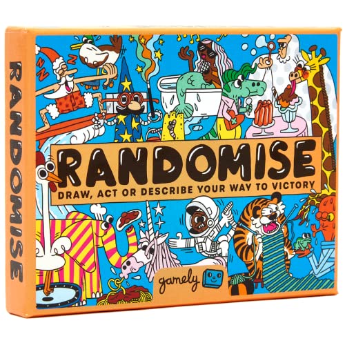 Randomise: The Hilarious Pocketsize Party Game of Acting, Drawing and Describing.