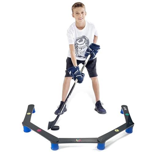 Hockey Revolution Lightweight Stickhandling Training Aid, Equipment for Puck Control, Reaction Time and Coordination - MY ENEMY