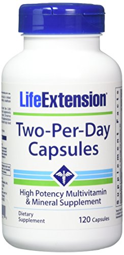 Life Extension Two Per Day Capsules, 120 Count (2 Pack)