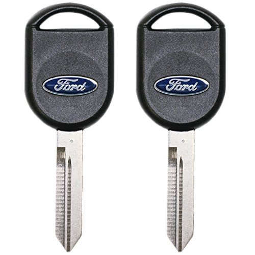 5918997 - 2 Pack - FORD OEM TRANSPONDER CHIP IGNITION MASTER KEY Ford Logo 82 GRV IPATS RFID - Jewel