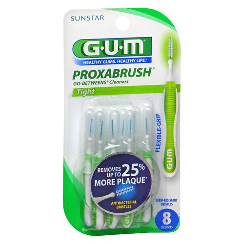 G-U-M Proxabrush Go-Betweens Cleaners, Tight 8 ea (Pack of 2)