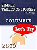 Simple Tables of Houses for Astrology Columbus 2016 Let's Try