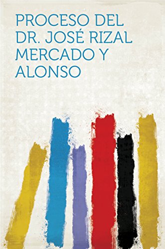 Proceso del Dr. José Rizal Mercado y Alonso