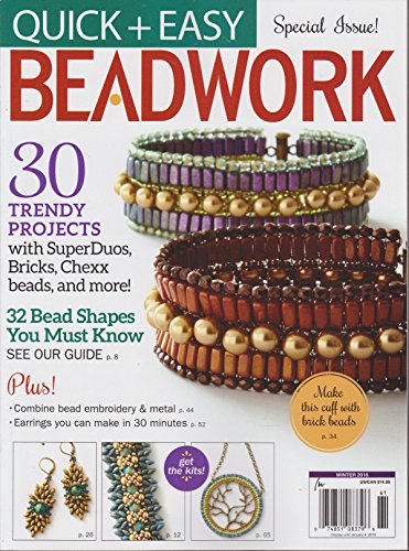 Quick + Easy Beadwork Magazine Winter 2016