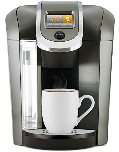 Book Cover Keurig K575 Coffee Maker, Single Serve K-Cup Pod Coffee Brewer, Programmable Brewer, Platinum