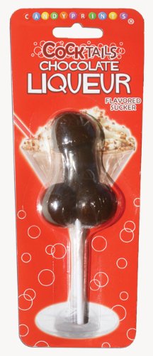 Chocolate Liqueur Cocktail Sucker