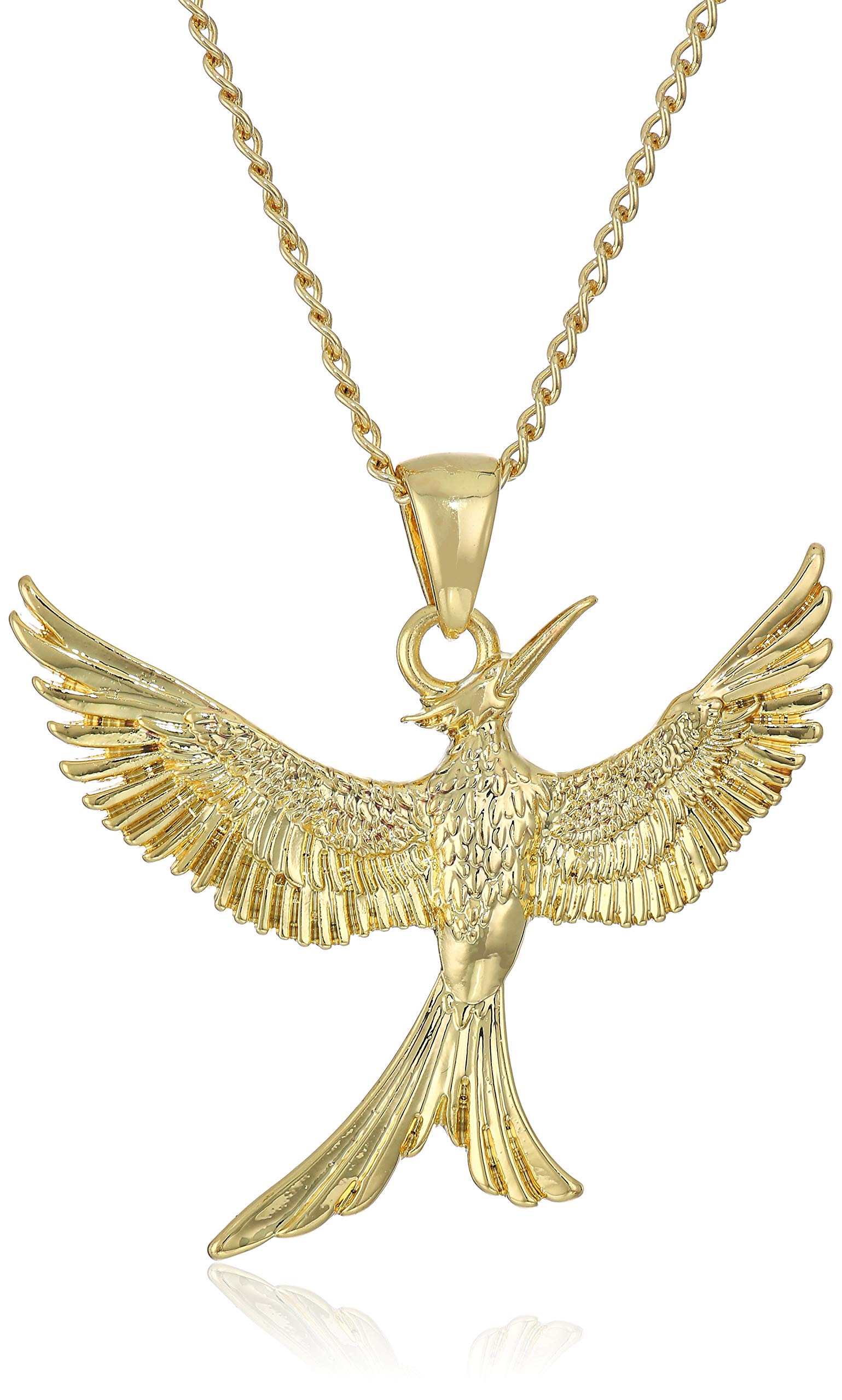 Bioworld Hunger Games Mockingjay 14K Gold Plated Boxed Necklace
