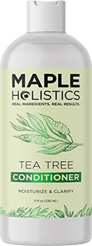 Tea Tree Conditioner for Dry Hair - Tea Tree Oil Conditioner for Oily Hair and Sulfate Free Conditioner for Dry Hair - Cleansing Conditioner and Tea Tree Dry Scalp Care with Tea Tree Oil for Hair