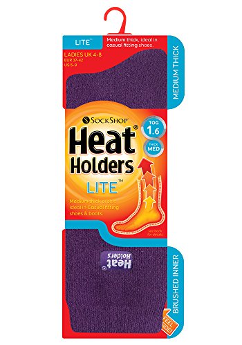 Heat Holders Lite - Ladies Winter Warm Thermal Thin Casual Socks 5-9 US